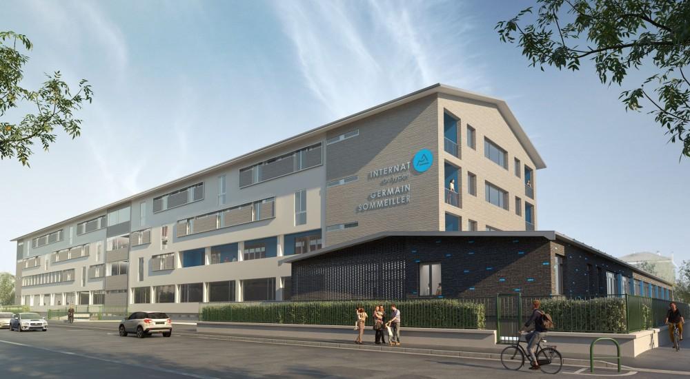 Internat, lycée Sommeiller
