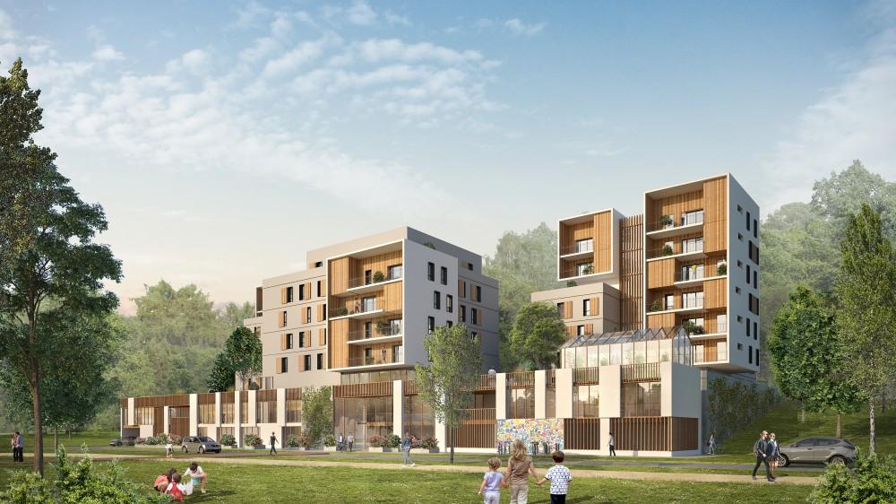 72 logements en éco-quartier